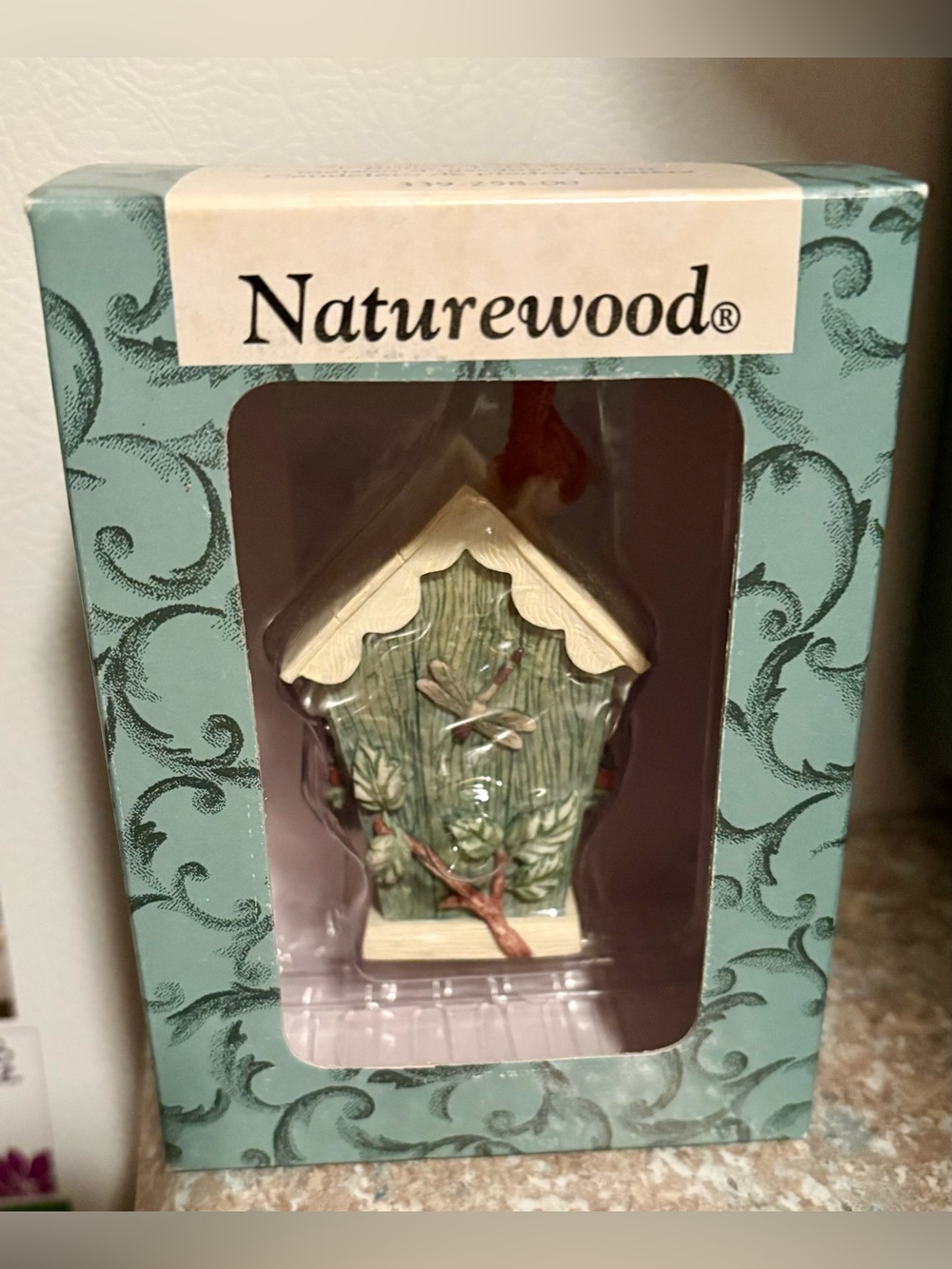 PFALTZGRAFF Portfolio Naturewood Collection Birdhouse Trinket Box. New!